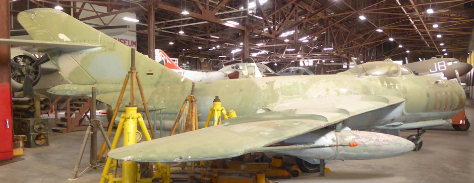MiG-17 in faded colors