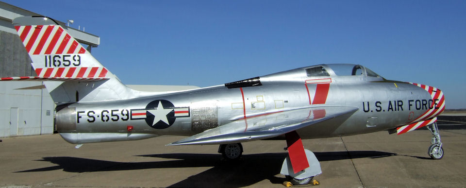 Republic F-84-RE Thunderstreak