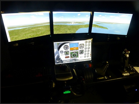 Combat Air Museum Flight Simulator