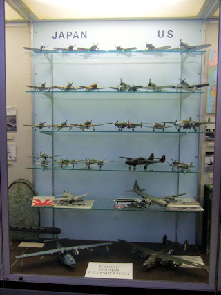 WWII Planes representing Japan and the USA