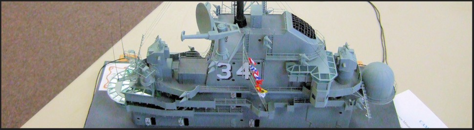 USS Oriskany Island Superstructure model