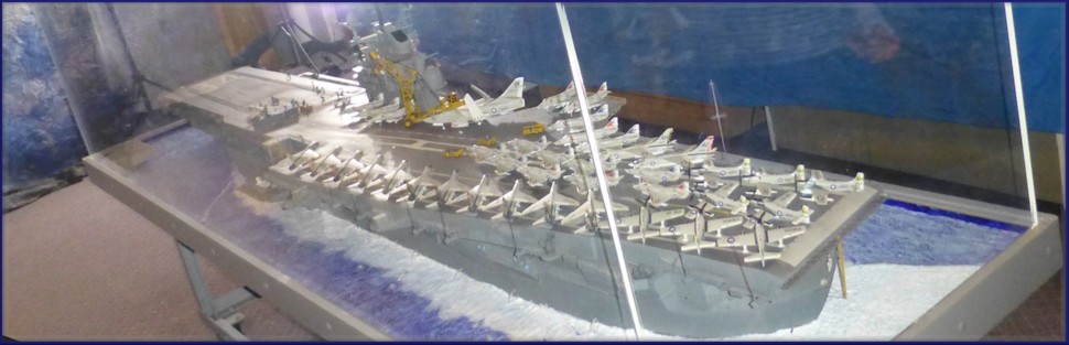 USS Oriskany model Dec 2013