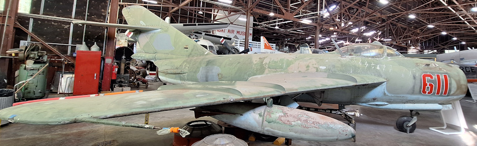 MiG-17 in faded colors